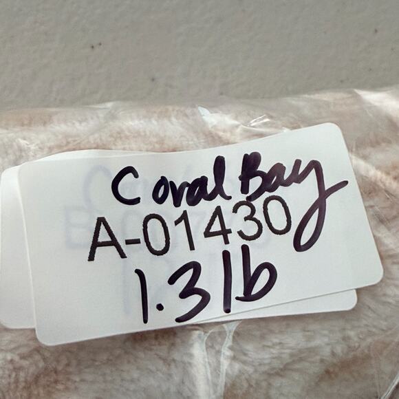 Coral Bay Robe Womens Medium Tan Leopard Animal Print Plush Zip Up Mock Neck - Picture 8 of 9